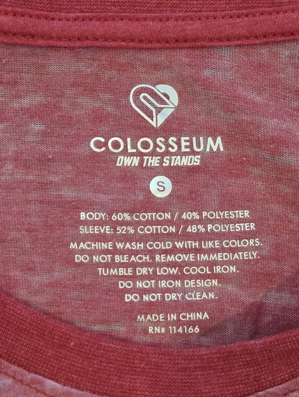 EUC Colosseum Indiana University Top Size S - Picture 3 of 6
